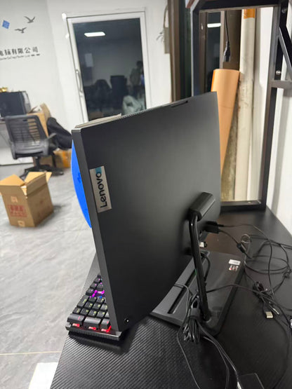 Nearly new Lenovo Xiaoxin 24 all-in-one laptop, Intel Core Ryzen 5 7530U, 8GB DDR4 3200M RAM, 512GB storage, 23.8-inch, black.