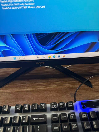 Acer Aspire C27-1800 27英寸一体机电脑｜13代i5-13450H｜8GB内存｜512GB NVMe固态｜IPS高清大屏｜内置WiFi蓝牙｜二手准新机｜办公学习设计家用电脑