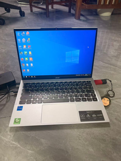 泰国二手准新笔记本电脑 Acer Aspire Lite 14 AL14-51M｜Intel i5-1235U｜16GB DDR5｜512GB SSD｜14英寸轻薄商务本