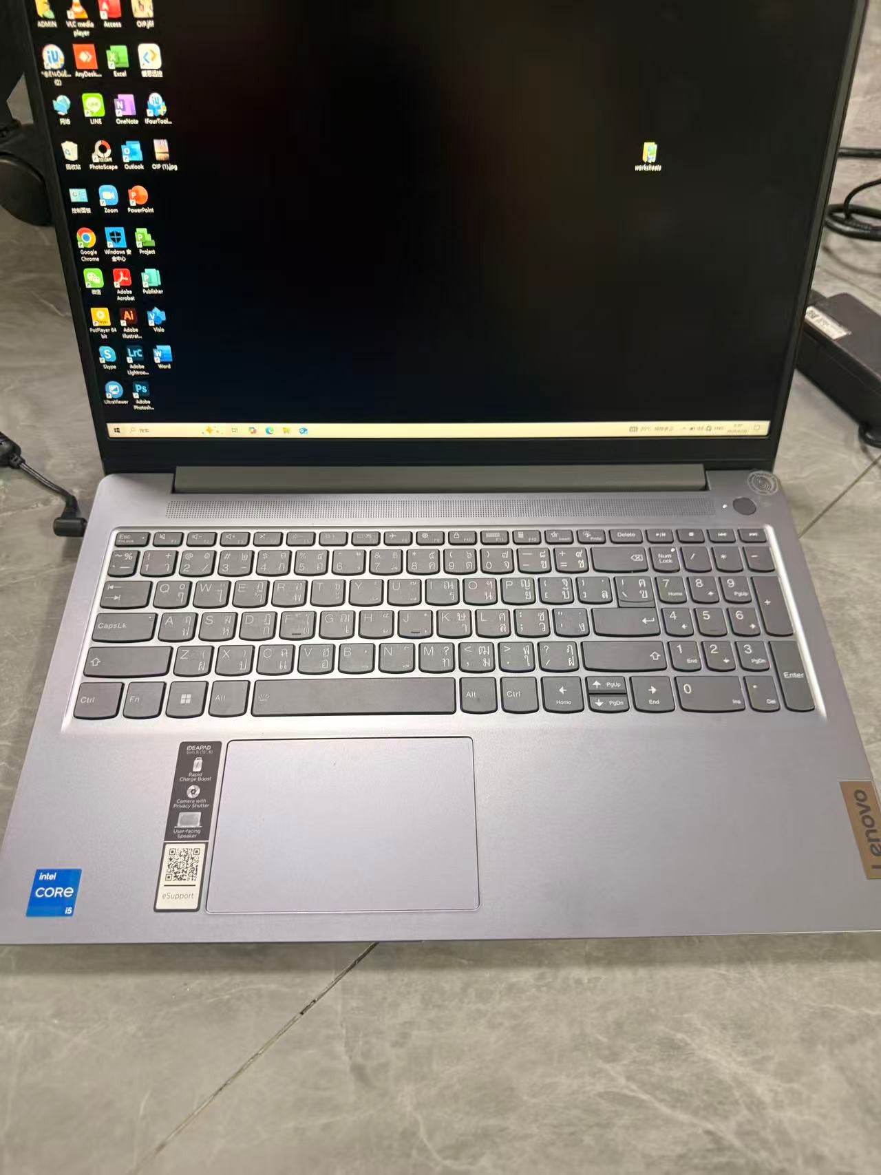 泰国准新联想Lenovo 83ER i5-12450H 16GB 512GB WiFi6 泰文键盘笔记本电脑｜支持全款购买 押金出租 月租 长租