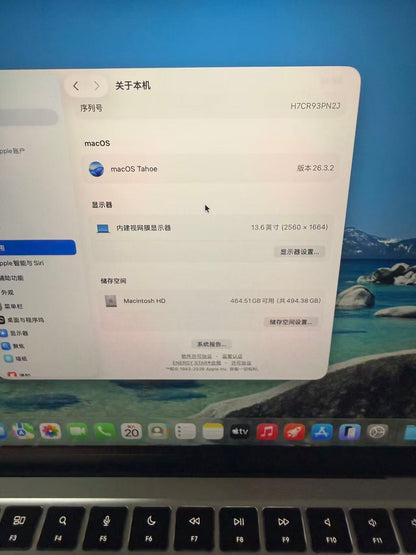 准新机苹果 Apple MacBook Air 13 2024 M3 24GB 512GB SSD 13.6英寸 轻薄商务办公笔记本电脑