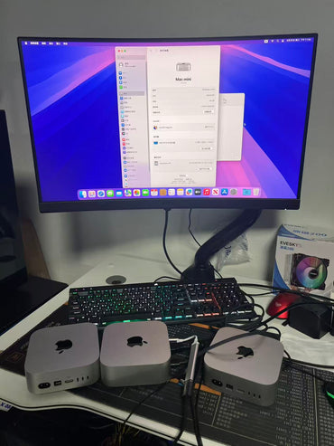 Apple Mac mini M4 2024 16GB 256GB 准新机｜苹果电脑主机｜办公设计AI学习｜泰国现货