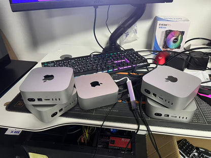 Apple Mac mini M4 2024 16GB 256GB 准新机｜苹果电脑主机｜办公设计AI学习｜泰国现货