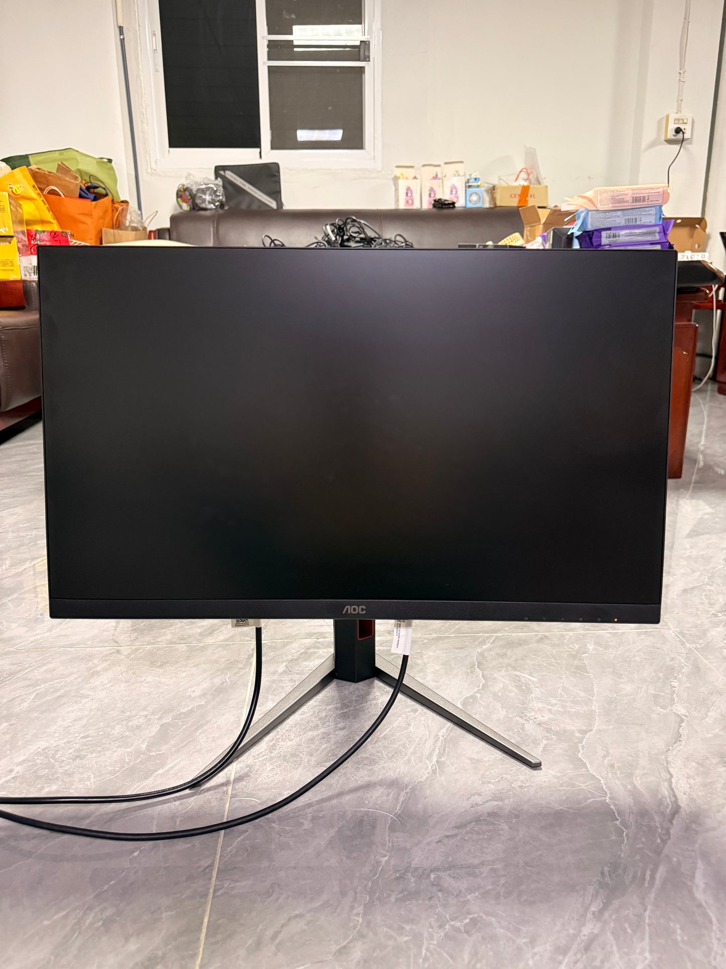 【准新机】AOC Q27G4/D 27英寸 2K 180Hz 电竞显示器 Fast IPS 1ms HDR 电竞游戏显示器