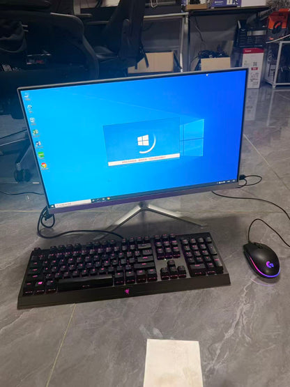 海兰一体机电脑 23.8英寸｜i5-7400｜16GB DDR4｜M.2 128GB SSD｜办公学习商务电脑｜二手准新机