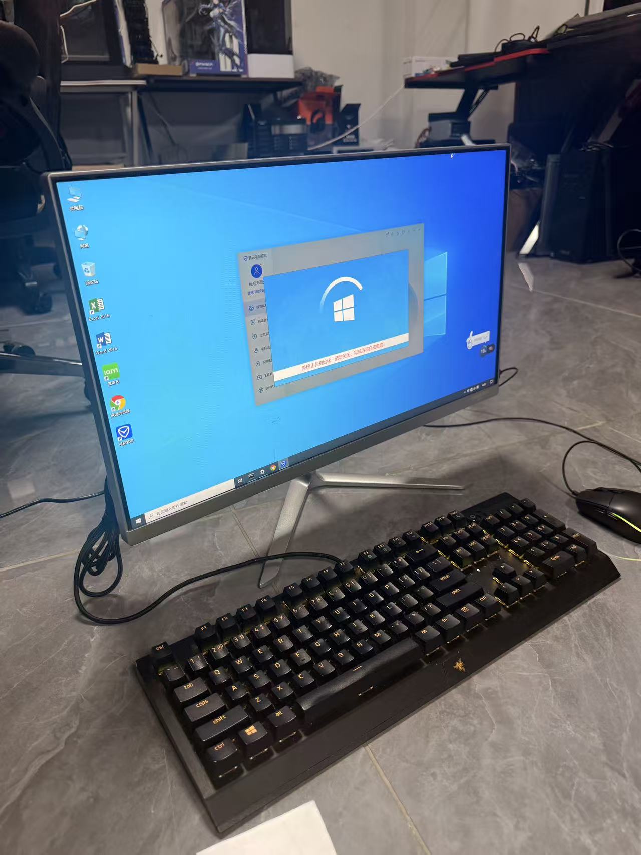 海兰一体机电脑 23.8英寸｜i5-7400｜16GB DDR4｜M.2 128GB SSD｜办公学习商务电脑｜二手准新机