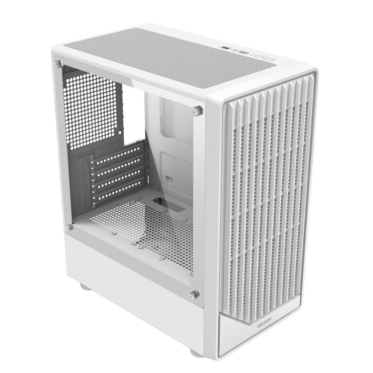 AOCZHTA 爆破手 MATX电竞电脑机箱 散热网孔面板 侧透玻璃 支持M-ATX/ITX主板 USB3.0 电竞DIY台式机机箱