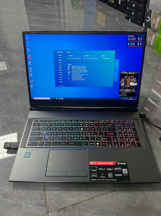 二手 微星笔记本 酷睿i7-9750H DDR4 16GB  512GB RTX2060笔记本 游戏本 电池有问题 要带电使用  泰国现货
