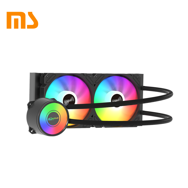 SUMTAX ชุดน้ำระบบปิด Tsunami 240 360 Unlimited Deep Space Lighting ARGB Multi-platform CPU Liquid Cooler รับประกันสินค้า 2 ปี