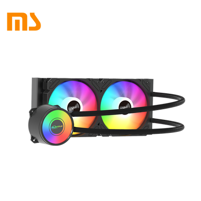SUMTAX ชุดน้ำระบบปิด Tsunami 240 360 Unlimited Deep Space Lighting ARGB Multi-platform CPU Liquid Cooler รับประกันสินค้า 2 ปี