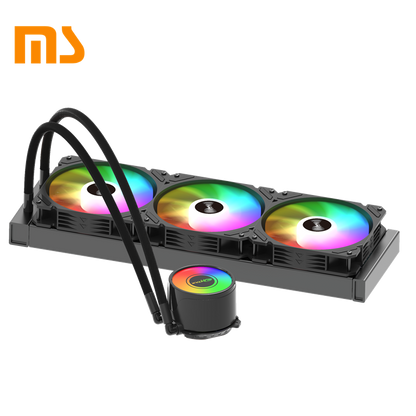 SUMTAX ชุดน้ำระบบปิด Tsunami 360 Unlimited Deep Space Lighting ARGB Multi-platform CPU Liquid Cooler รับประกันสินค้า 2 ปี