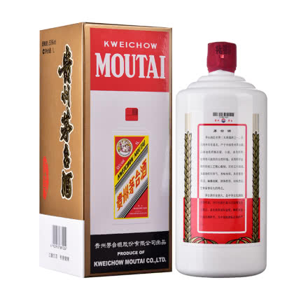 เหล้าเหมาไถ MOUTAI จากประเทศไทย 53% ปริมาตร 1000มล. เหล้าเหมาไถ กุ้ยโจว บรรจุกล่อง สินค้าแท้รับประกัน