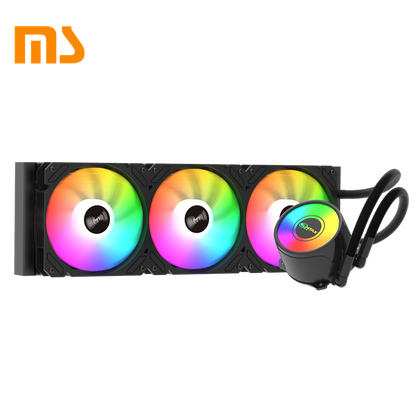 SUMTAX ชุดน้ำระบบปิด Tsunami 240 360 Unlimited Deep Space Lighting ARGB Multi-platform CPU Liquid Cooler รับประกันสินค้า 2 ปี