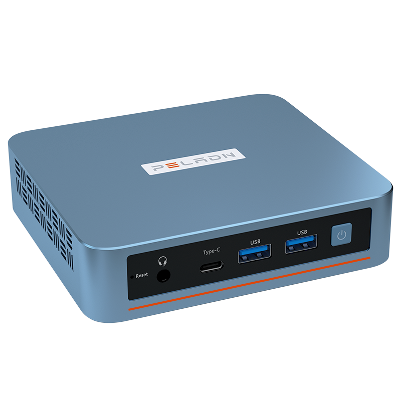 (Book 7 days to Thailand) Panlei Wi-6 mini host built-in Intel N100, DDR4 8GB memory, M.2 SSD hard drive supports Windows11/LINUX system, widely used in computer rooms, corporate offices, DIY soft routers