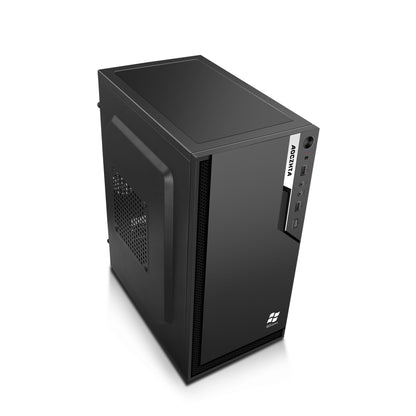 AOCZHTA 小斗士3 MATX商务办公电脑机箱 迷你小机箱 支持Micro-ATX/ITX主板 支持250mm显卡 家用办公DIY台式机机箱 黑色