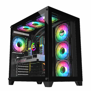 EVESKY海景房PRO电脑机箱台式主机箱atx X99双CPU电脑机箱