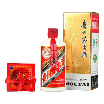 เหมาไถ (MOUTAI) ประเทศไทย Feitian 53% ABV ไป่จิ่วรสซอส 500มล. x 6 ขวด จำหน่ายแบบยกลังหรือเป็นลัง