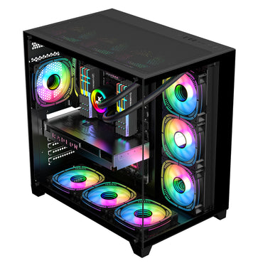 i7十二代 十二核i7-12700F DDR4 32G 1TB B760M RTX4060高端游戏电脑主机