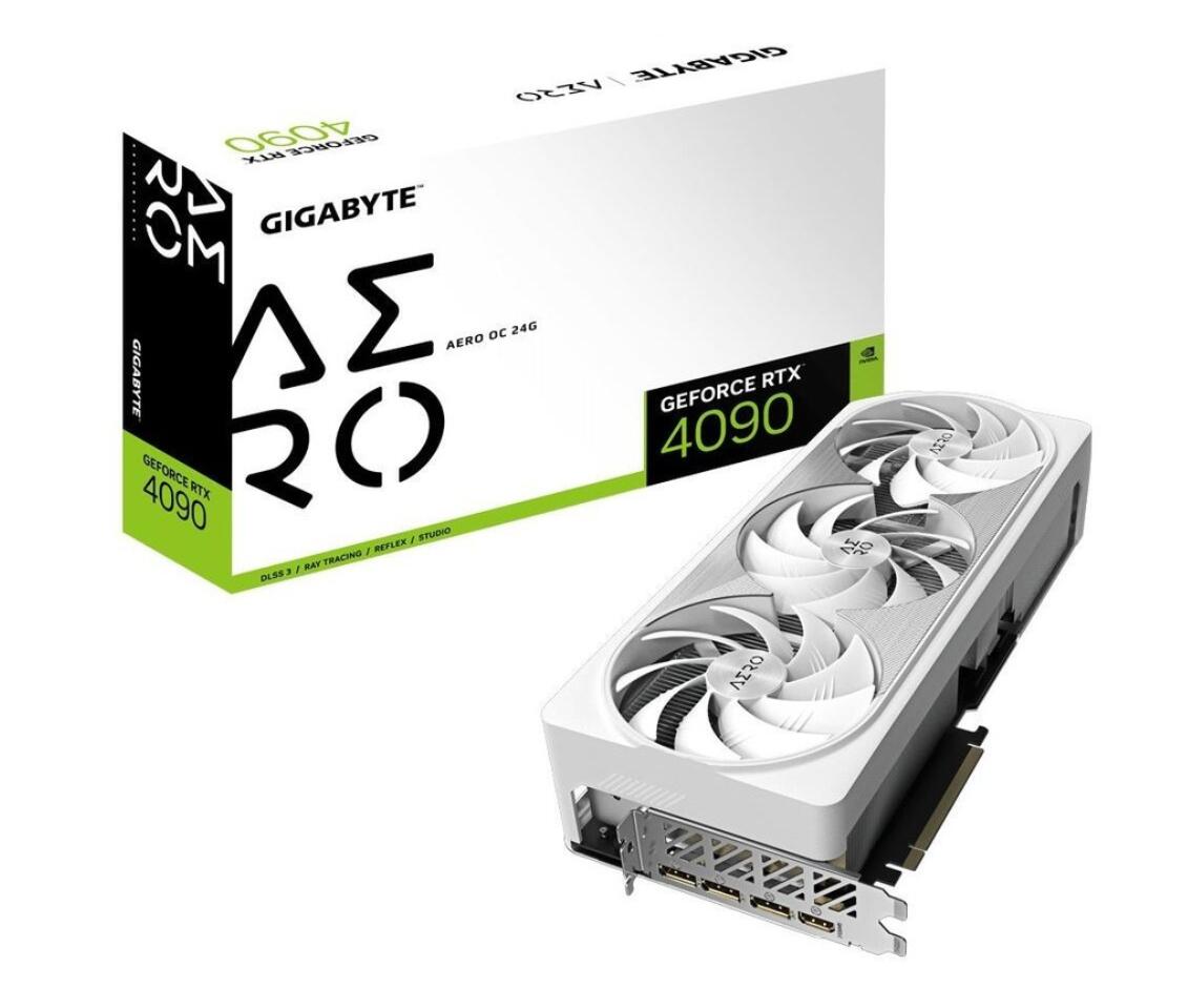 GIGABYTE GEFORCE RTX 4090 AERO OC - 24GB GDDR6X 显卡