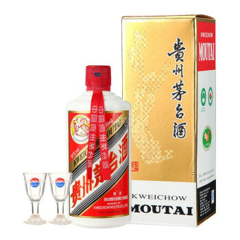 เหมาไถ (MOUTAI) ประเทศไทย Feitian 53% ABV ไป่จิ่วรสซอส 500มล. x 6 ขวด จำหน่ายแบบยกลังหรือเป็นลัง