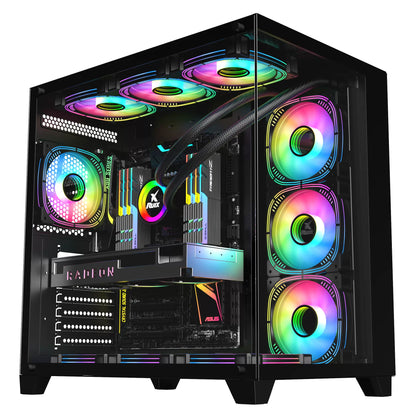 i7十二代 十二核i7-12700F DDR4 32G 1TB B760M RTX4060高端游戏电脑主机