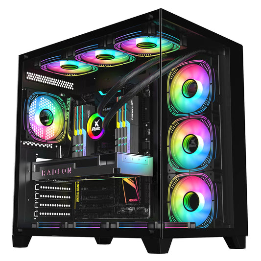 i7十二代 十二核i7-12700F DDR4 32G 1TB B760M RTX4060高端游戏电脑主机