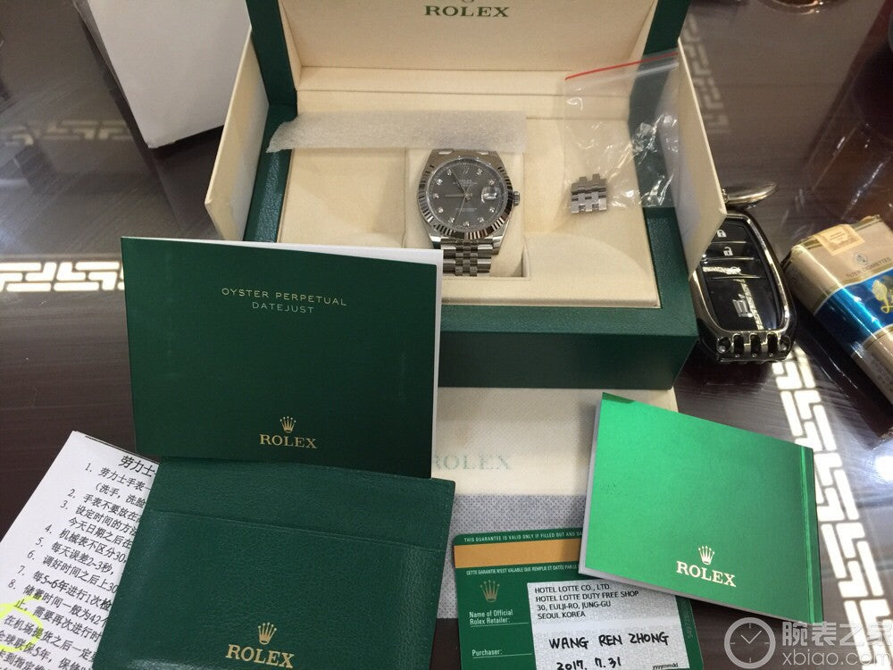 นาฬิกากลไก Rolex Datejust ซีรีส์ m126333-0006