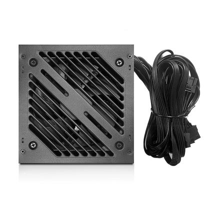 AOCZHTA 战神630 台式电脑电源 额定400W ATX电源 12CM静音风扇 双6+2Pin显卡供电 背线设计 支持Intel/AMD 游戏电脑电源