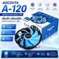 AOCZHTA A-120 CPU散热器 双热管静音风冷散热器 12CM PWM风扇 支持Intel LGA1700/1851 台式电脑CPU散热器