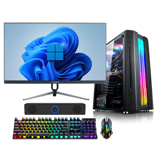 คอมพิวเตอร์เดสก์ท็อป Intel® Core™ i5-12400 เต็มรูปแบบขนาด 27 นิ้ว DDR4 16GB M.2 512GB
