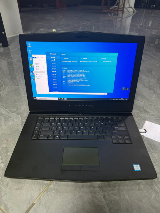 外星人游戏本I7 7700 D4 32GB 1TB GTX1060 6G 游戏笔记本电脑 二手九成新