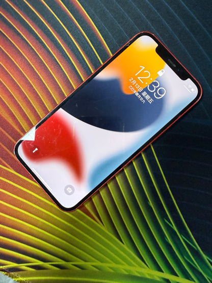 苹果12手机 iPhone 12红色 直播手机