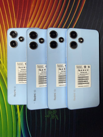 Xiaomi Redmi Note 12R (8GB/128GB) - 4 units available, 2500 Thai Baht each.