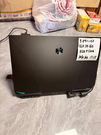 机械革命MECHREVO蛟龙7 R9 5900HX八核十六线程 RTX3070满血8G独显 16G双通道内存 512G固态 17.1寸2K 165Hz电竞游戏本