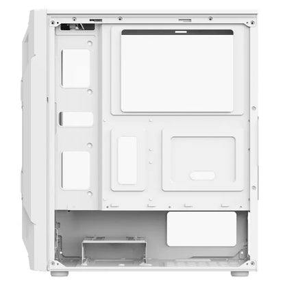 EVESKY Titan Pro computer case desktop full side transparent game water cooling ATX large board back line case 