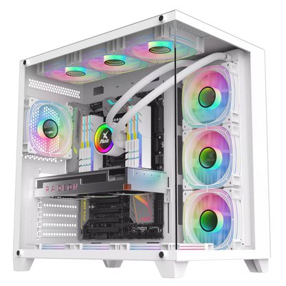 海景房PRO MAX电脑机箱台式机atx主板 支持360水冷机箱