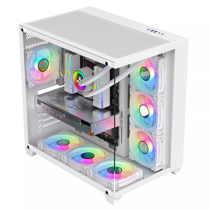 海景房PRO MAX电脑机箱台式机atx主板 支持360水冷机箱