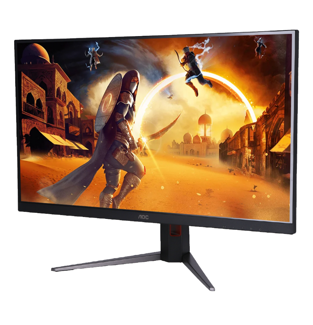 铭速 MINGSU i5-14600KF RTX5060 电竞游戏电脑主机套装 AOC 27G4 27英寸180Hz 高刷显示器 WiFi6 电竞整机 设计 游戏 直播 AI办公