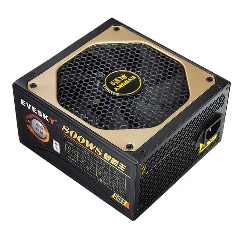 อีฟสกี้ 800WS และคอมพิวเตอร์เ สก์ท็อปใจกลางเมือง การ์ดจอขนาด 600W dual 6pin