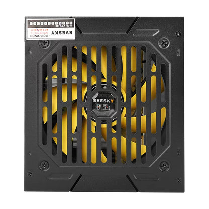 EVESKY แหล่งจ่ายไฟคอมพิวเตอร์เดสก์ท็อปแหล่งจ่ายไฟ 600WS โฮสต์คอมพิวเตอร์แหล่งจ่ายไฟ 400W แหล่งจ่ายไฟกราฟิกการ์ด