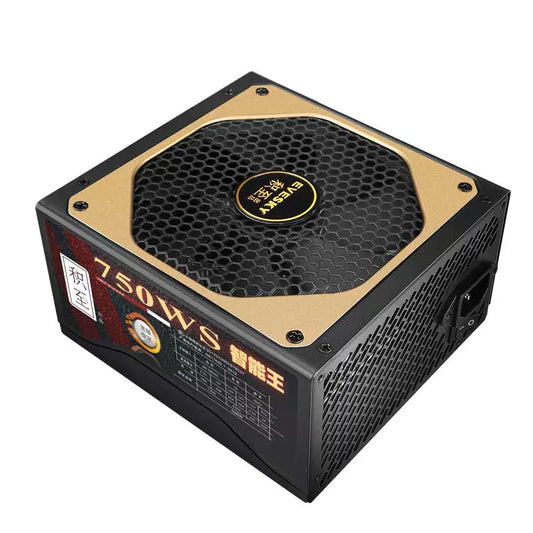 EVESKY 750WS computer power supply desktop host power supply rated 550W dual 6pin graphics card power supply