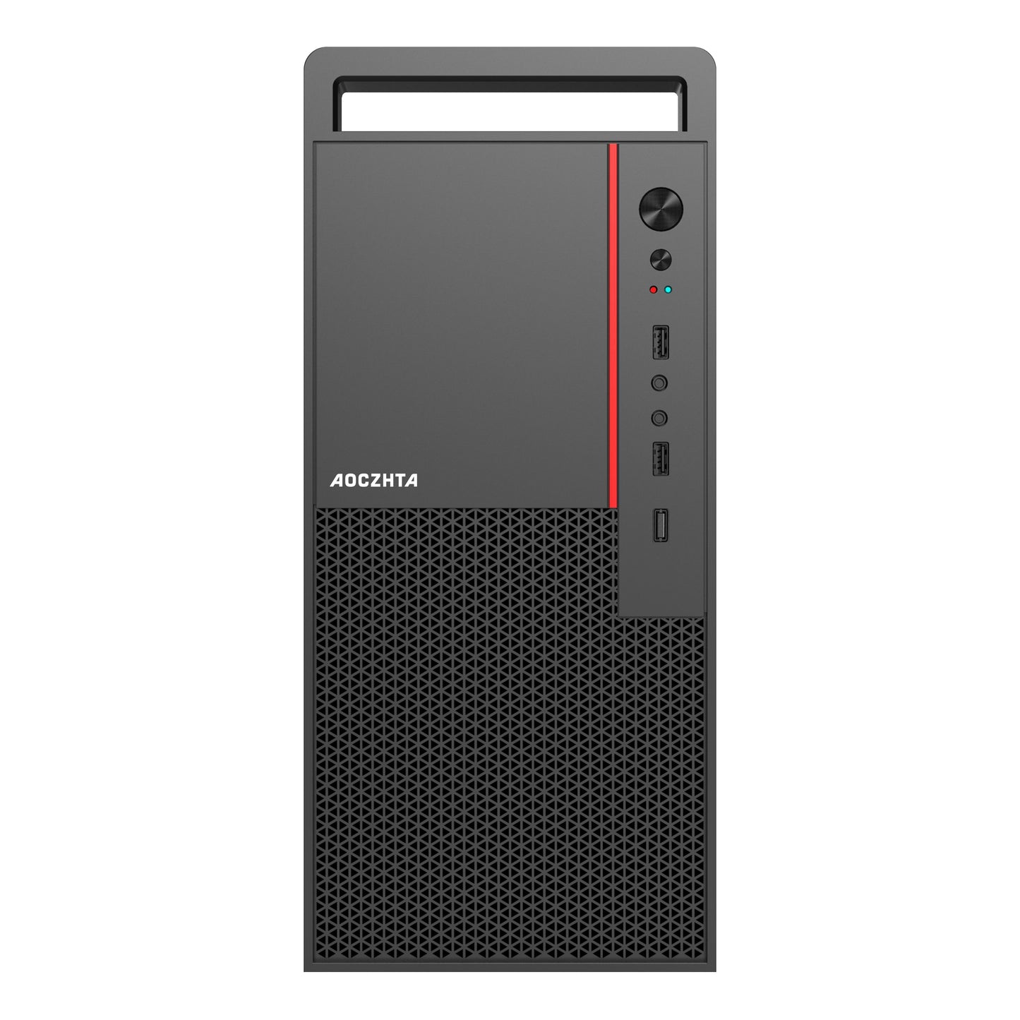 铭速 MINGSU i5-12400 商务办公电脑主机 DDR4 16GB 512GB SSD H610M 核显 台式电脑整机 家用办公 财务收银 设计学习