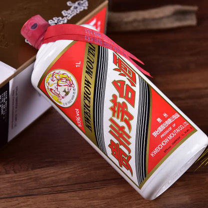 เหล้าเหมาไถ MOUTAI จากประเทศไทย 53% ปริมาตร 1000มล. เหล้าเหมาไถ กุ้ยโจว บรรจุกล่อง สินค้าแท้รับประกัน