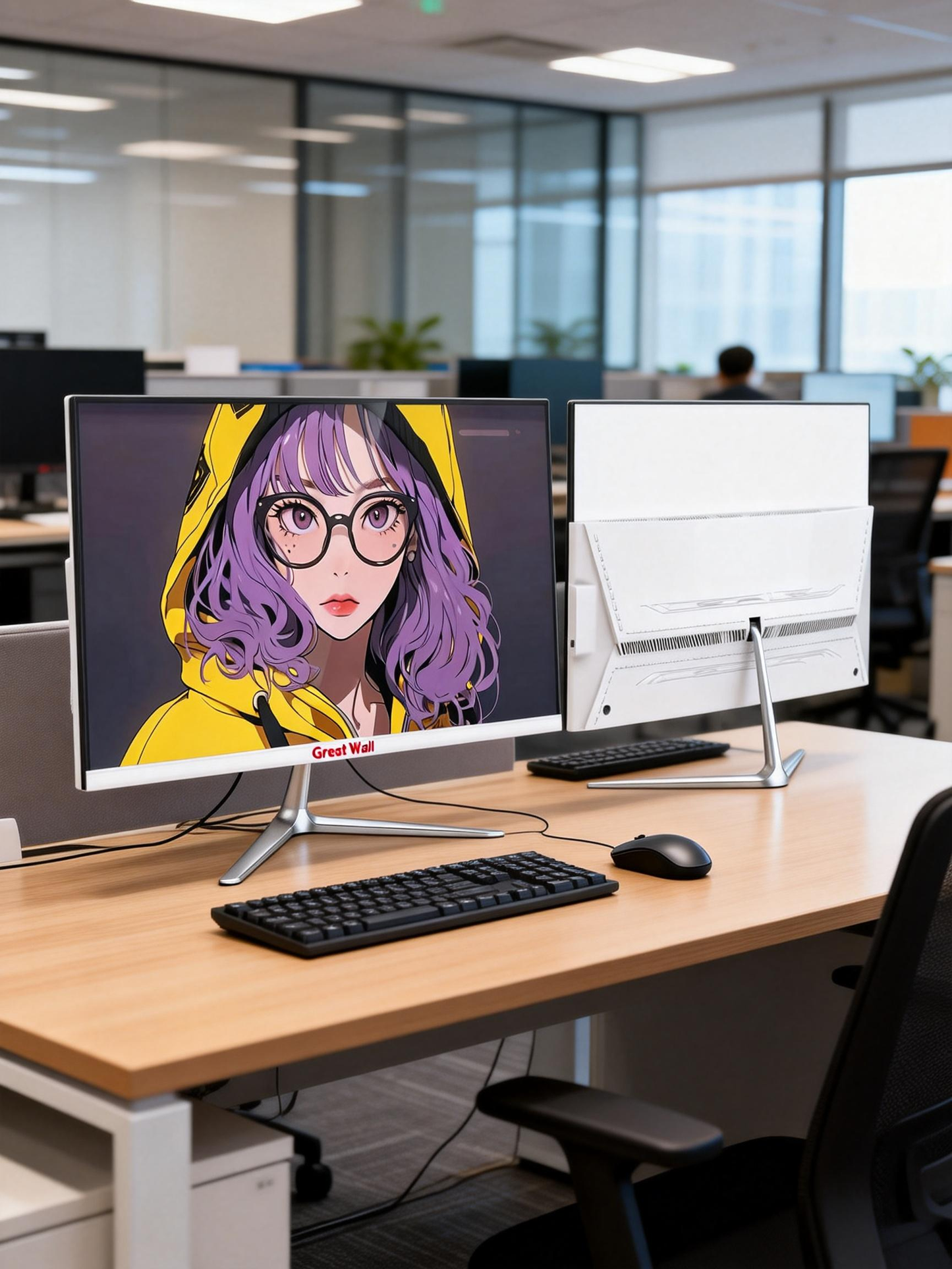 24寸长城一体机电脑i7 4750T-8GB 256GB 24寸wifi 第四代一体机电脑