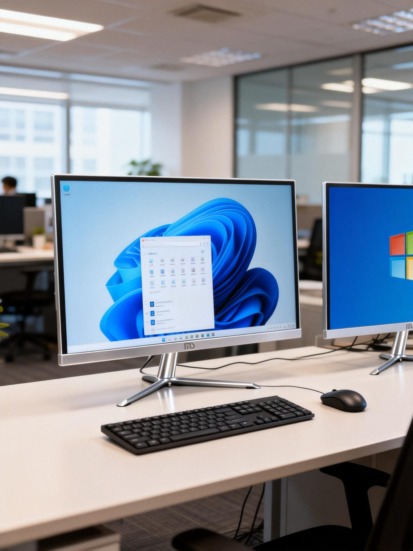 Mingsu 19 inch i5 3300 RAM 8GB M.2 SSD 25GB All-in-one computer comes with free keyboard and mouse