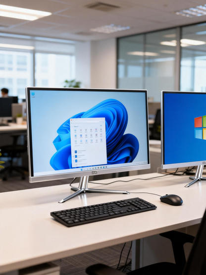 Mingsu 19 inch i5 3300 RAM 8GB M.2 SSD 25GB All-in-one computer comes with free keyboard and mouse