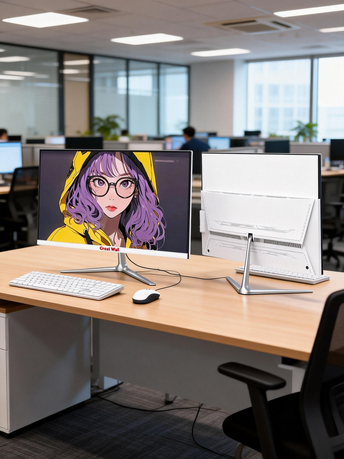 24寸长城一体机电脑i7 4750T-8GB 256GB 24寸wifi 第四代一体机电脑