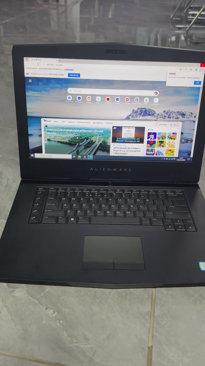 外星人游戏本I7 7700 D4 32GB 1TB GTX1060 6G 游戏笔记本电脑 二手九成新