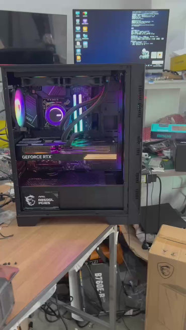 5090高端主机 INTEL CORE ULTRA 7 265K 20核 RAM 内存48GB 华硕 PRIME Z890 RTX 5090 / 32GB ZOTAC主机