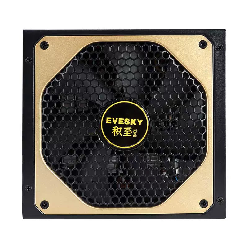EVESKY 750WS แหล่งจ่ายไฟคอมพิวเตอร์เดสก์ท็อปโฮสต์แหล่งจ่ายไฟ 550W dual 6pin กราฟิกการ์ดแหล่งจ่ายไฟ